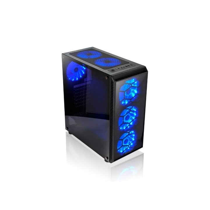 torre atx avatar l-link led azul 6 vent.led 2xusb 3.0 gpu max 155mm vga max 370mm