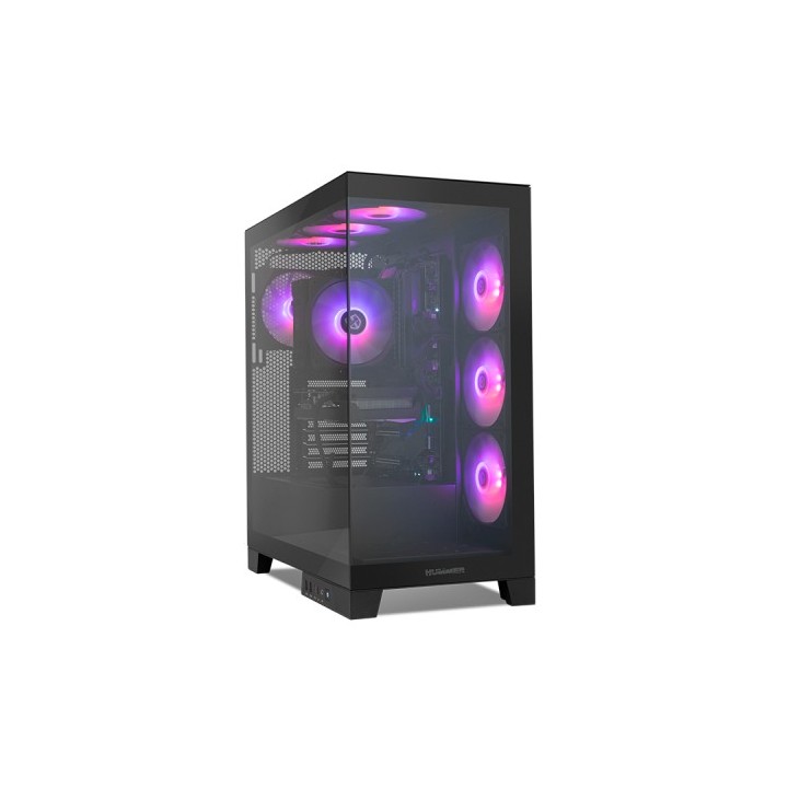 nox nox hummer glock black midi tower negro