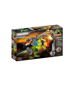 playmobil playmobil spinosaurus: doble poder de defensa
