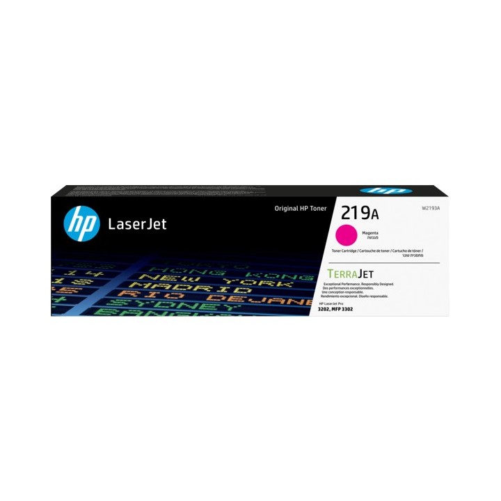 hp toner hp 219a magenta original laserjet