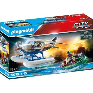 playmobil playmobil policia hidroavion: persecucion de contrabandista