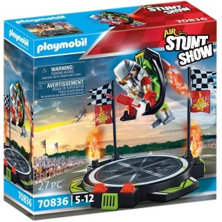 playmobil playmobil air stuntshow mochila propulsora