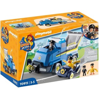 playmobil playmobil duck on call vehiculo de emergencia de la policia
