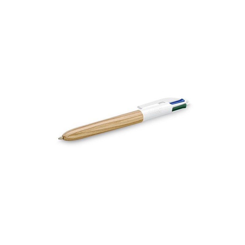 bic boligrafo 4 colores wood bic 508964