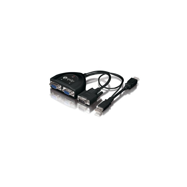 equip splitter equip vga 2 puertos 450mhz alimentado por usb