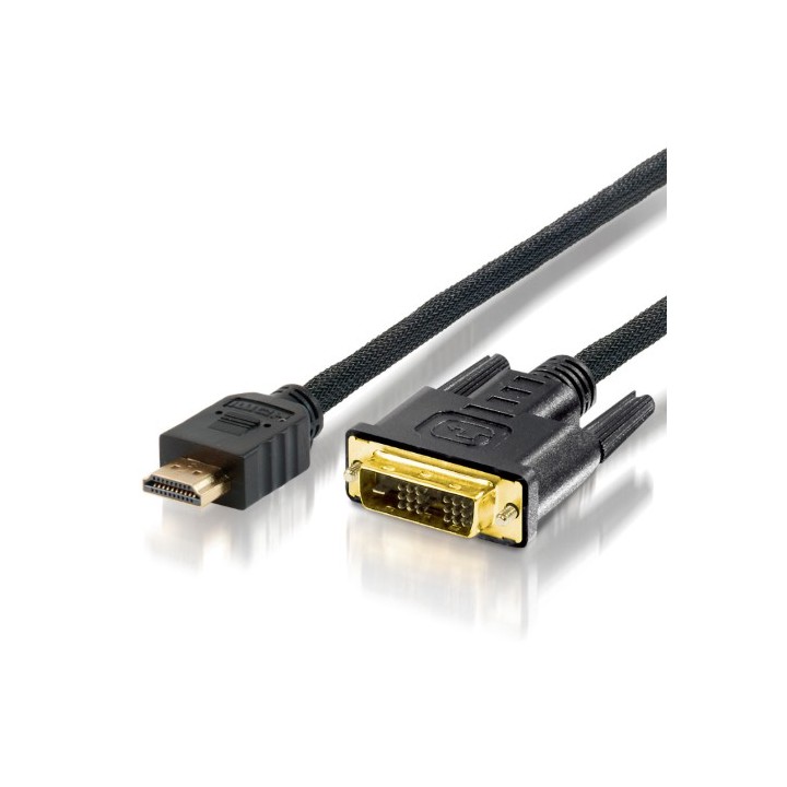 equip cable hdmi equip macho a dvi macho  3m