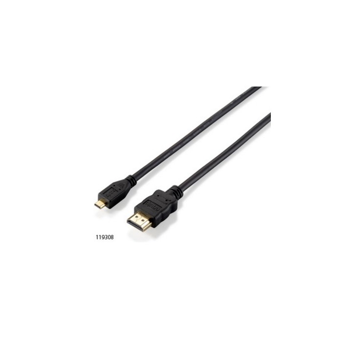 equip cable hdmi equip  1.4 high speed a micro hdmi 2m