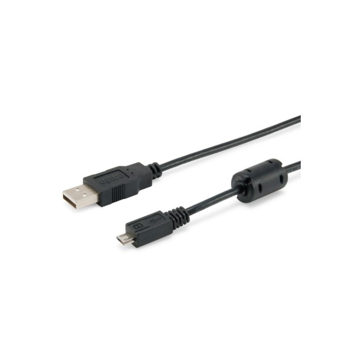 equip cable usb 2.0 equip tipo a -  micro usb tipo b 1.8m con ferrita