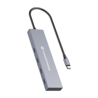 conceptronic hub usb tipo c conceptronic hubbies14g 4 x usb tipo c
