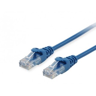 equip cable de red equip latiguillo rj45 u - utp cat6a 20m azul