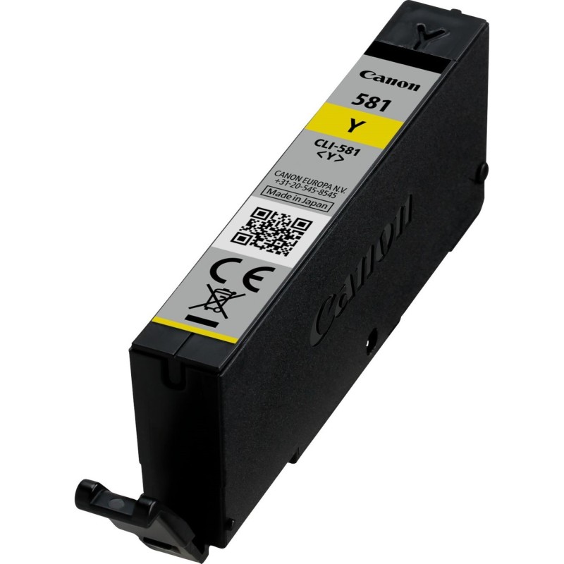 canon cartucho tinta canon cli 581 y amarillo pixma tr7550 - tr8550 - ts6150 - ts6151 - ts8150 - ts8