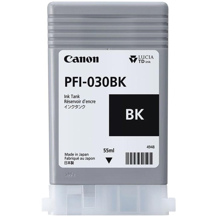canon cartucho canon pfi - 030 negro ta - 20ta - 20 mfp l24eita - 30ta - 30 mfp l36ei