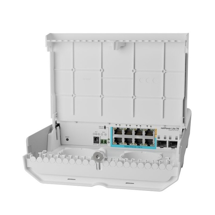 mikrotik css610-1gi-7r-2s outdoor netpower lite 7r