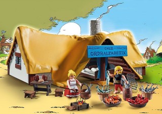 playmobil playmobil asterix: la caba?a de ordenalfabetix