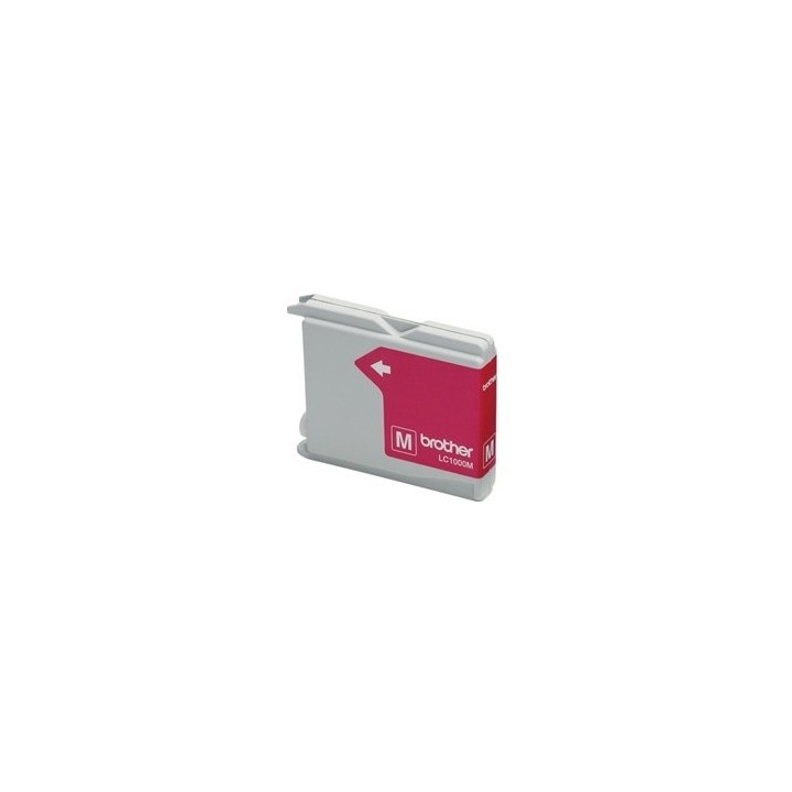 brother cartucho tinta brother lc1000m magenta 400 paginas fax 1360 -  1560 -  mfc - 3360c -  mfc -