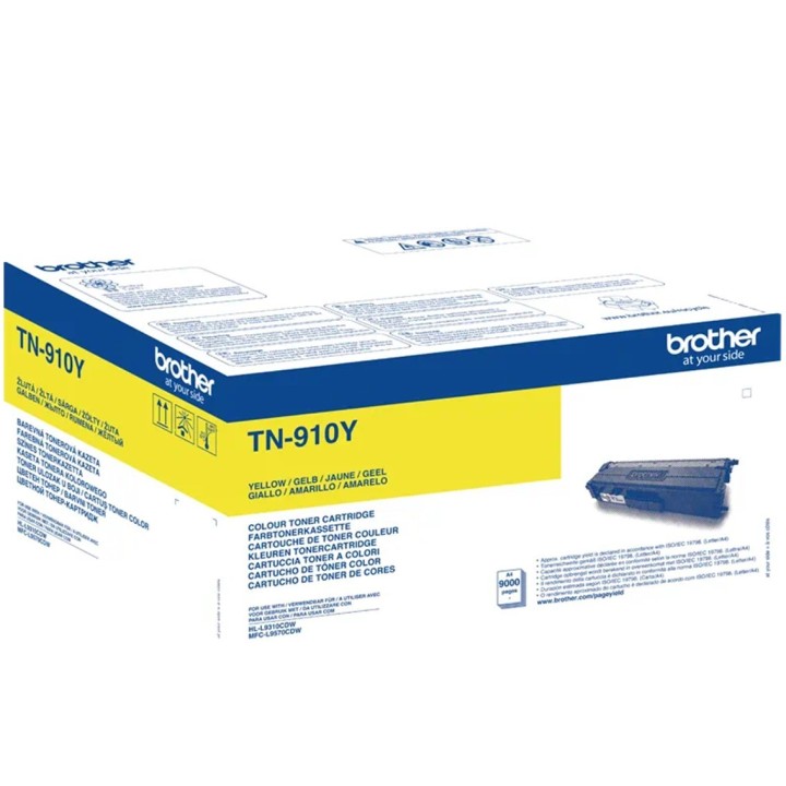 brother toner brother tn910y amarillo 9000 paginas