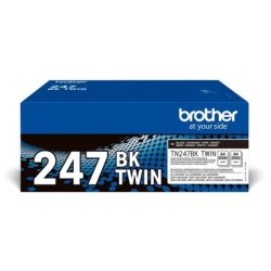 brother pack toner brother tn247bktwin negro larga duracion