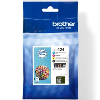 brother pack cartuchos tinta brother lc424val negro cian magenta amarillo