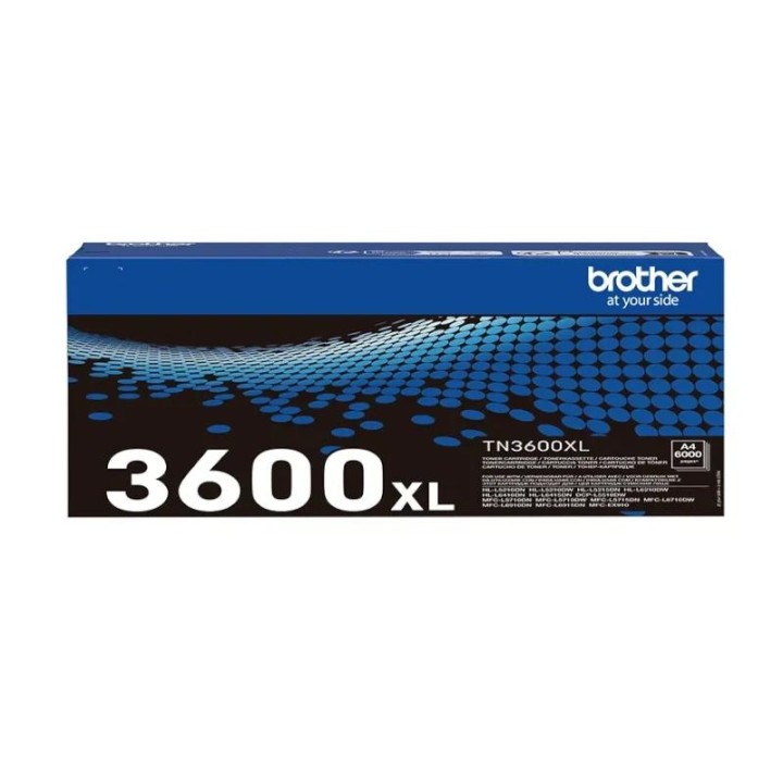 brother toner tn3600xl negro