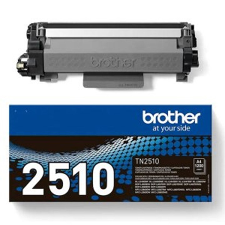 brother toner brother tn2510 negro 1.200 paginas