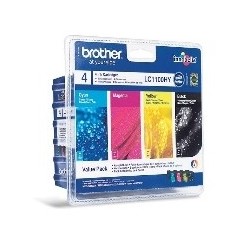 brother multipack brother lc1100valbp mfc5890cn -  dcp6690cw -  mfc6490cw -  mfc6890cdw