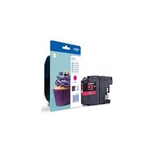 brother cartucho tinta brother lc123m magenta 600 paginas dcpj4110dw -  mfcj4410dw - mfcj4510dw - mf