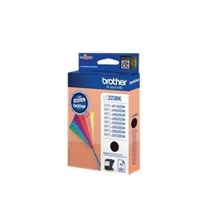 brother cartucho tinta brother lc223bkbp negro 550 paginas dcp4120dw -  mfcj4420dw -  mfcj4620dw -