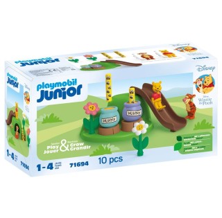 playmobil playmobil junior: disney winnie the pooh & tigger jard?n de abejas