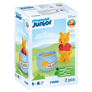 playmobil playmobil junior disney: winnie the pooh tarro de miel