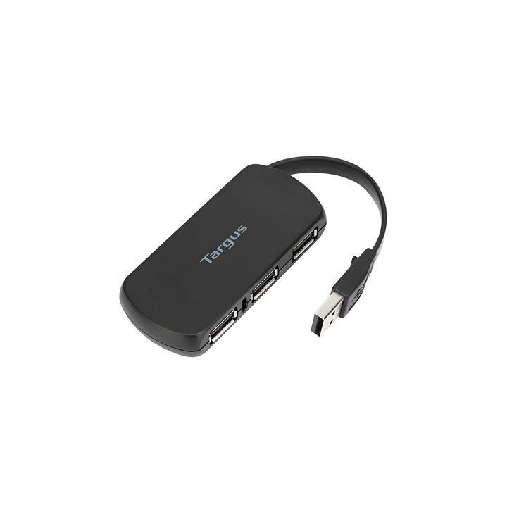 targus hub usb targus 4 puertos usb negro