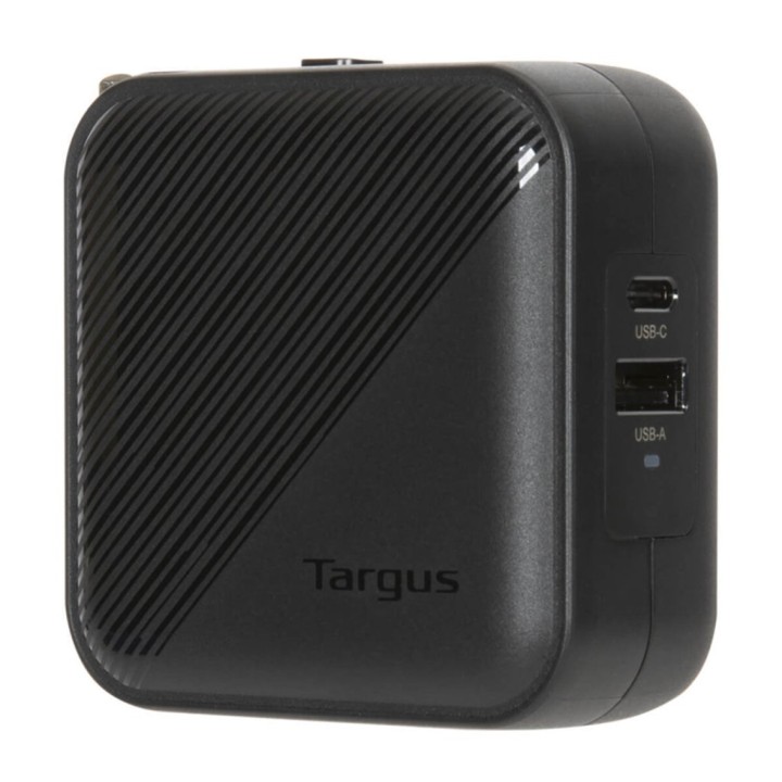 targus cargador adaptador targus gan charger 65w usb tipo c negro