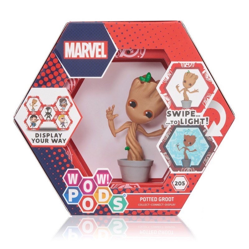 wow stuff figura wow pod marvel potted groot
