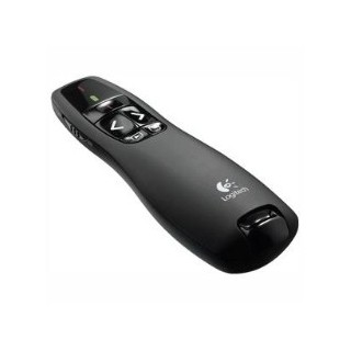 logitech mando wireless inalambrico logitech r400 profesional presenter wireless puntero laser 15 m