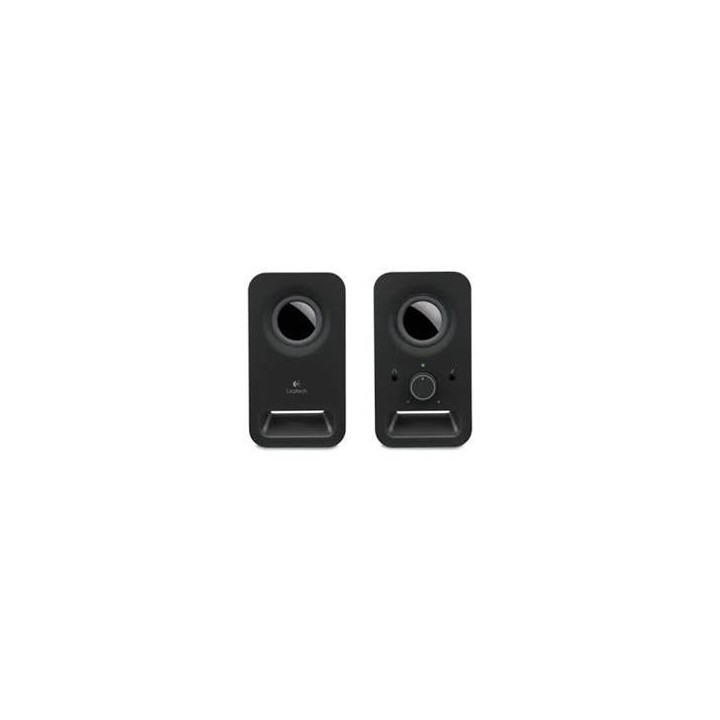 logitech altavoces logitech z150 2.0 -  negros -  6w