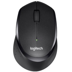logitech mouse raton logitech b330 optico wireless inalambrico silent plus negro