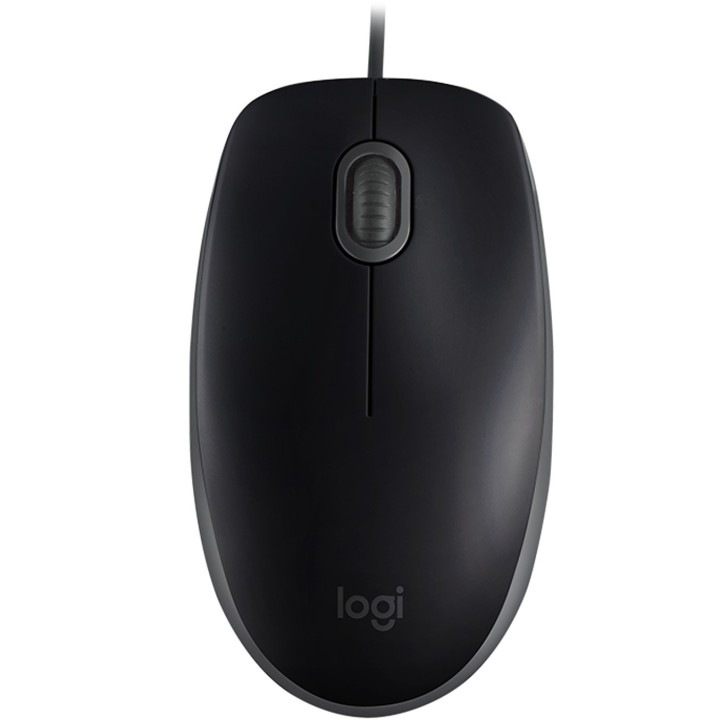 logitech mouse raton logitech b110 silent optico usb negro