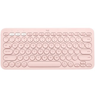 logitech teclado logitech k380 multi - device bluetooth rosa