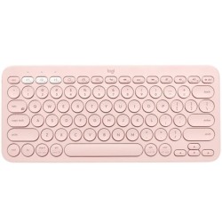 logitech teclado logitech k380 multi - device bluetooth rosa