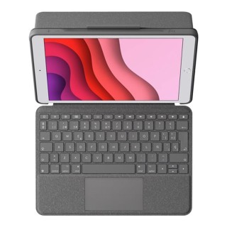 logitech funda logitec combo touch con teclado para apple 10.2pulgadas (7a y 8a generacion)