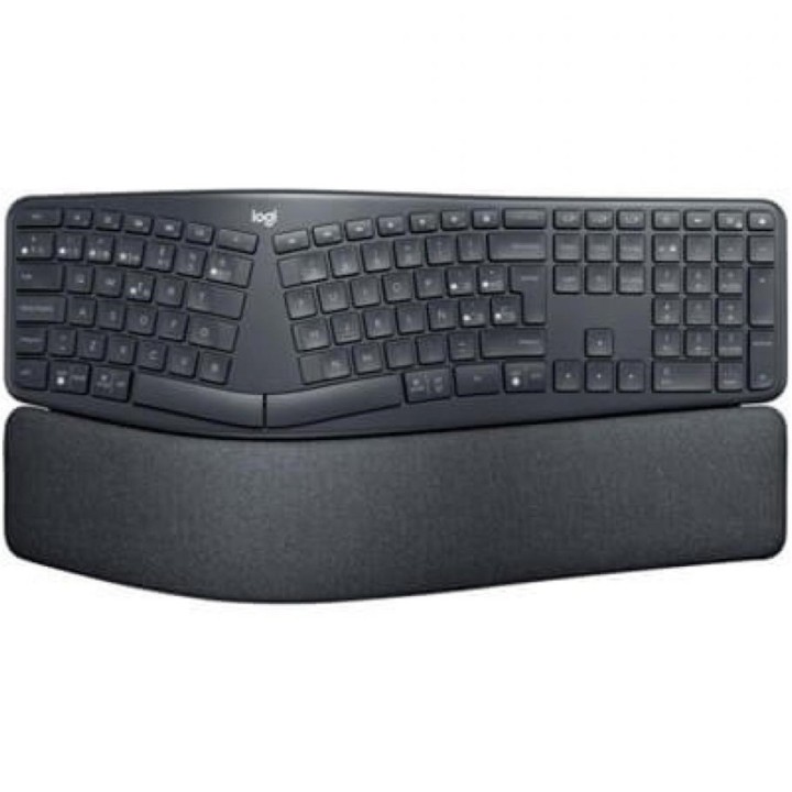 logitech teclado logitech ergo k860 ergonomico bluetooth & wireless grafito