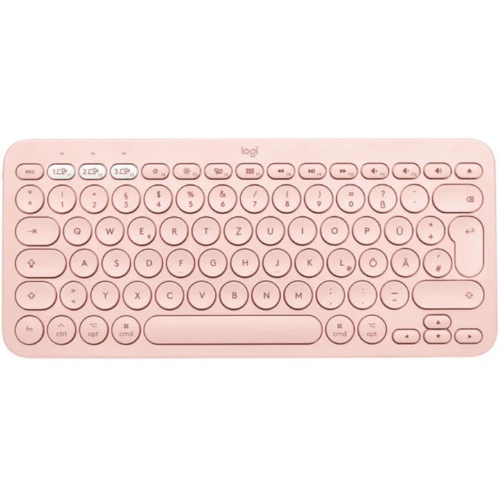 logitech teclado logitech k380 multi - device bluetooth rosa espanol