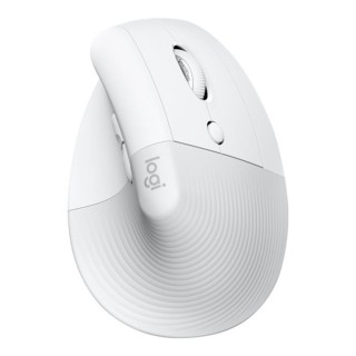 logitech mouse raton vertical logitech lift para mac 6 botones 4000 dpi wireless inalambrico blanco