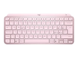 logitech teclado logitech mx keys mini rosa wireless inalambrico