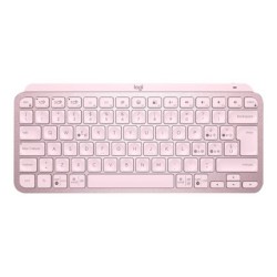 logitech teclado logitech mx keys mini rosa wireless inalambrico