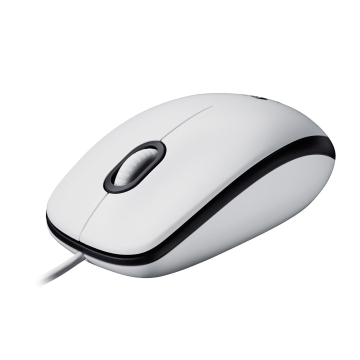 logitech mouse raton logitech m100 blanco usb