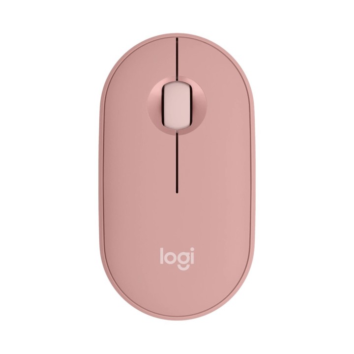 logitech raton inalambrico pebble mouse 2 m350s rosa bluetooth