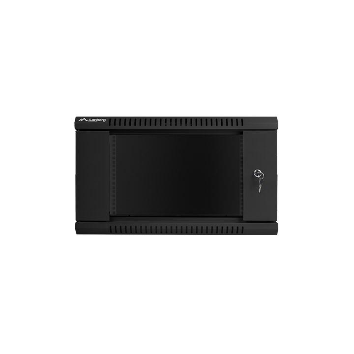 lanberg armario rack lanberg 6u 600x450x368 auto ensamblado 19pulgadas hasta 60 kg negro