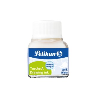 bote pelikan tinta china 523 10ml n18 blanco