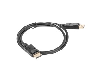 lanberg cable displayport lanberg macho macho 4k 1m negro