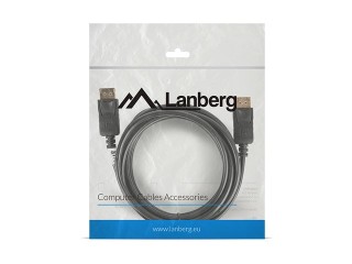 lanberg cable displayport lanberg macho macho 4k 3m negro